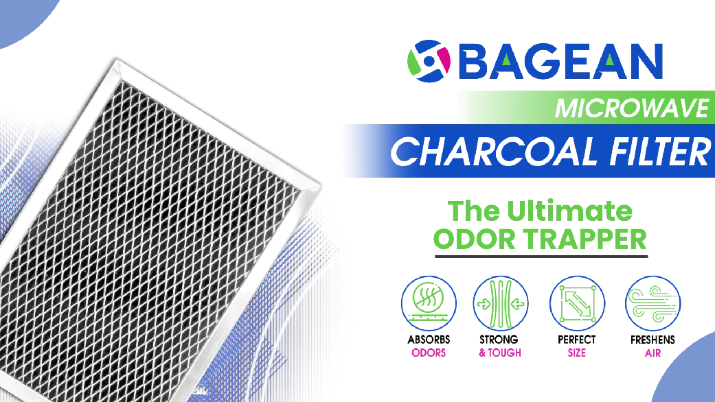 Amazon.com: Microwave Charcoal Filter 8.7” x 6.23”- JX81B